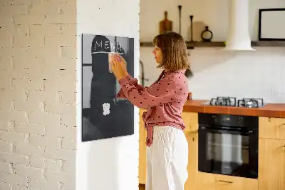 Schreibtafel für Speisekarten magnetisch