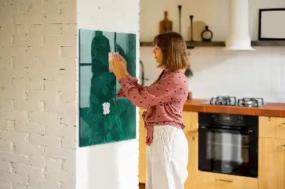 Magnettafel zum Schreiben Smaragdblock