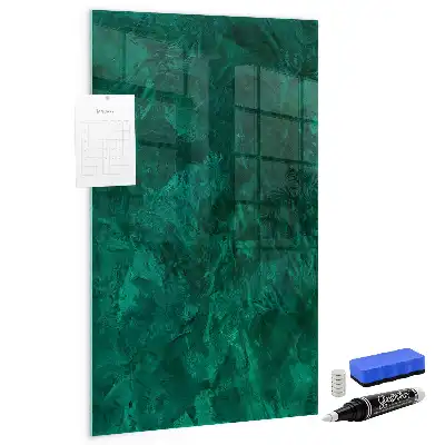 Magnettafel zum Schreiben Smaragdblock