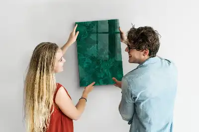 Magnettafel zum Schreiben Smaragdblock