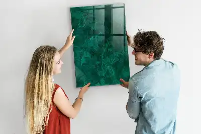 Magnettafel zum Schreiben Smaragdblock