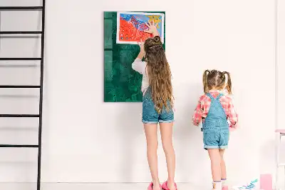 Magnettafel zum Schreiben Smaragdblock