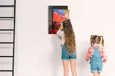 Gemahlener Paprika magnettafel zum Schreiben