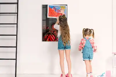 Gemahlener Paprika magnettafel zum Schreiben