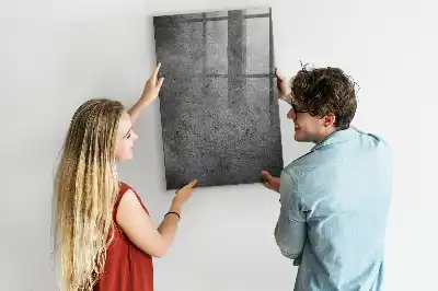 Beschreibbare Magnettafel in Betonoptik