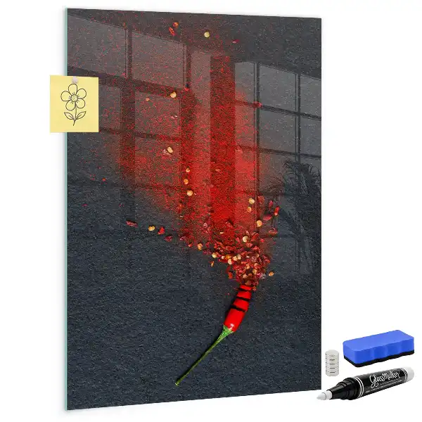 Magnettafel beschreibbar