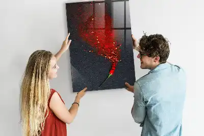 Magnettafel beschreibbar