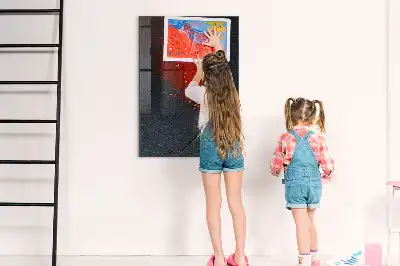 Magnettafel beschreibbar