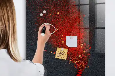 Magnettafel beschreibbar