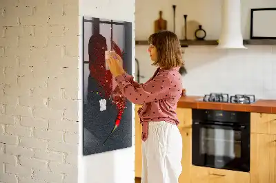 Magnettafel beschreibbar