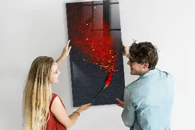 Magnettafel beschreibbar