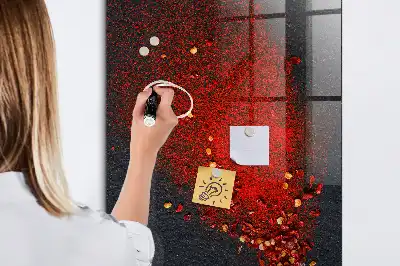 Magnettafel beschreibbar