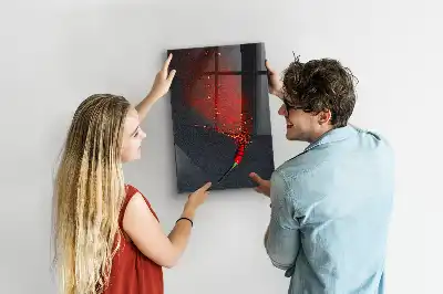 Magnettafel beschreibbar