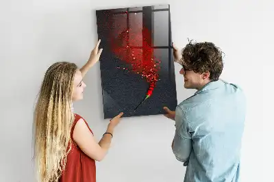 Magnettafel beschreibbar