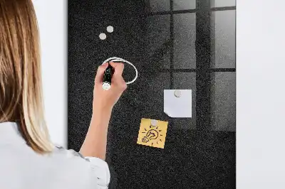 Magnettafel zum Schreiben in Dunkler Fels