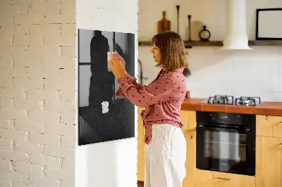 Magnettafel zum Schreiben in Dunkler Fels