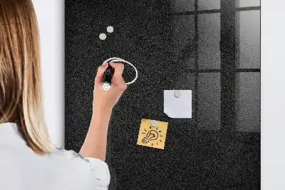 Magnettafel zum Schreiben in Dunkler Fels