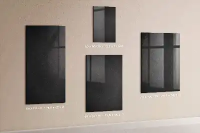 Magnettafel zum Schreiben in Dunkler Fels