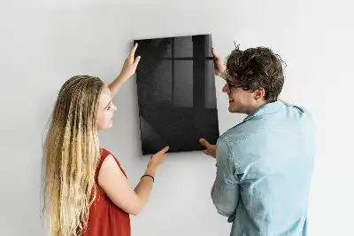 Magnettafel zum Schreiben in Dunkler Fels