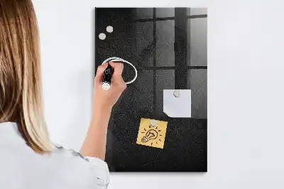 Magnettafel zum Schreiben in Dunkler Fels