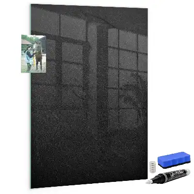 Magnettafel zum Schreiben in Dunkler Fels