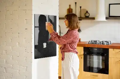 Magnettafel zum Schreiben in Dunkler Fels