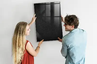 Magnettafel zum Schreiben in Dunkler Fels