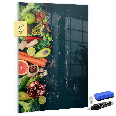 Magnettafel beschreibbar