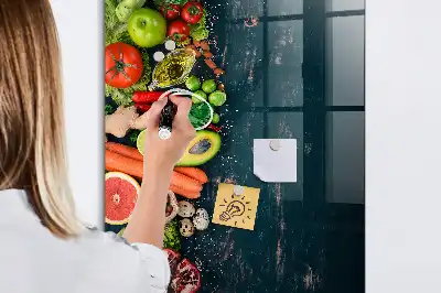 Magnettafel beschreibbar