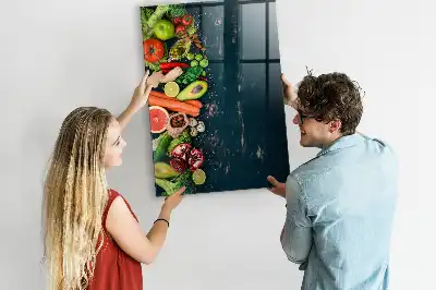 Magnettafel beschreibbar