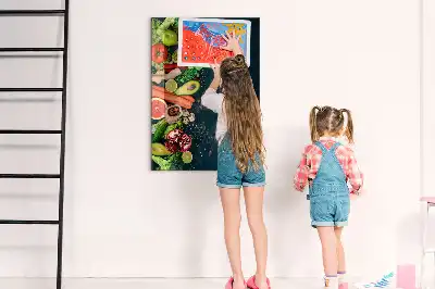 Magnettafel beschreibbar
