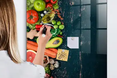 Magnettafel beschreibbar