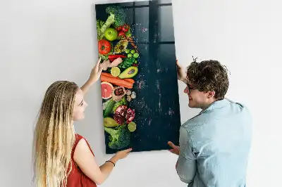 Magnettafel beschreibbar