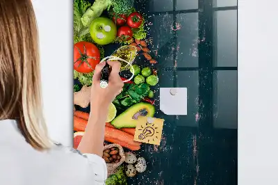 Magnettafel beschreibbar