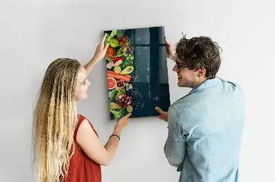 Magnettafel beschreibbar