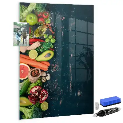 Magnettafel beschreibbar