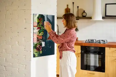 Magnettafel beschreibbar