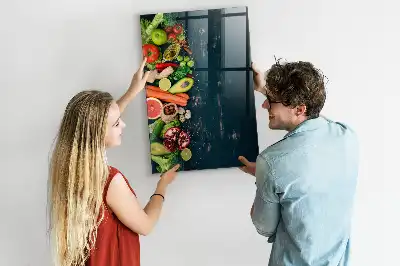 Magnettafel beschreibbar