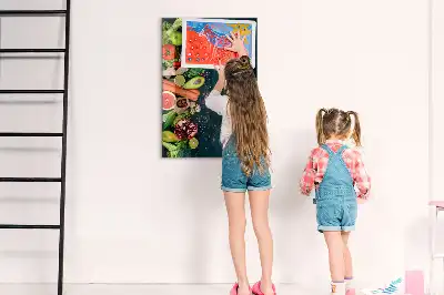 Magnettafel beschreibbar
