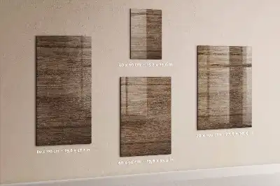 Beschreibbare Magnettafel aus Holz
