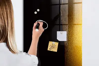 Magnettafel zum Schreiben dunkles Bier