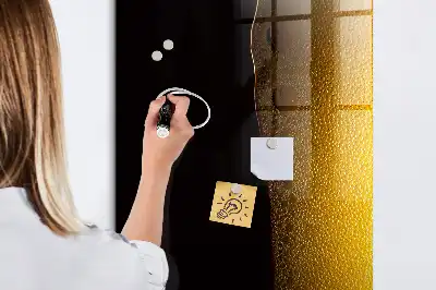 Magnettafel zum Schreiben dunkles Bier