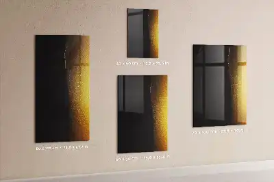 Magnettafel zum Schreiben dunkles Bier