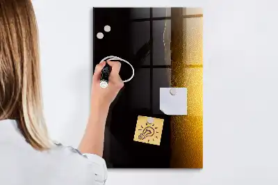 Magnettafel zum Schreiben dunkles Bier