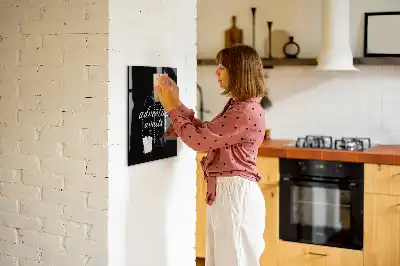 Beschreibbare Magnettafel im Design Abenteuer