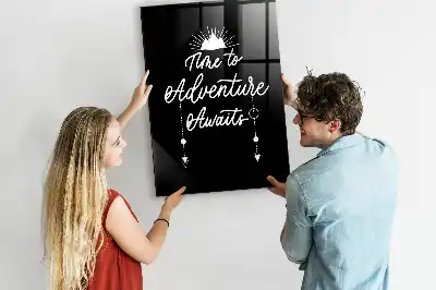 Magnettafel zum Schreiben Abenteuer-Design
