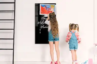 Magnettafel zum Schreiben Abenteuer-Design