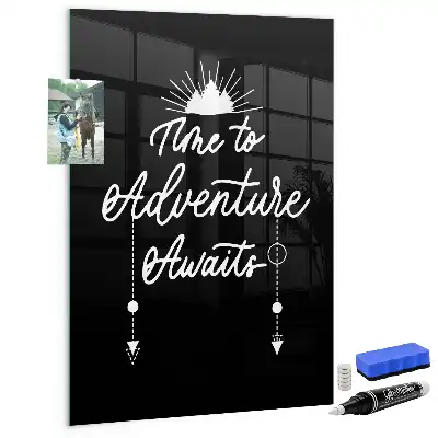 Magnettafel zum Schreiben Abenteuer-Design