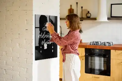 Magnettafel zum Schreiben Abenteuer-Design