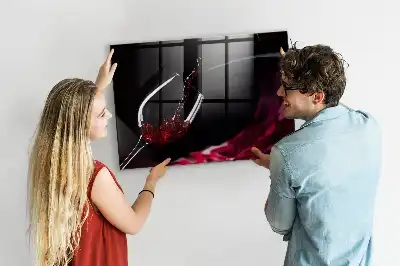 Magnettafel beschreibbar Wein